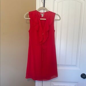 Sleeveless Red Dress
